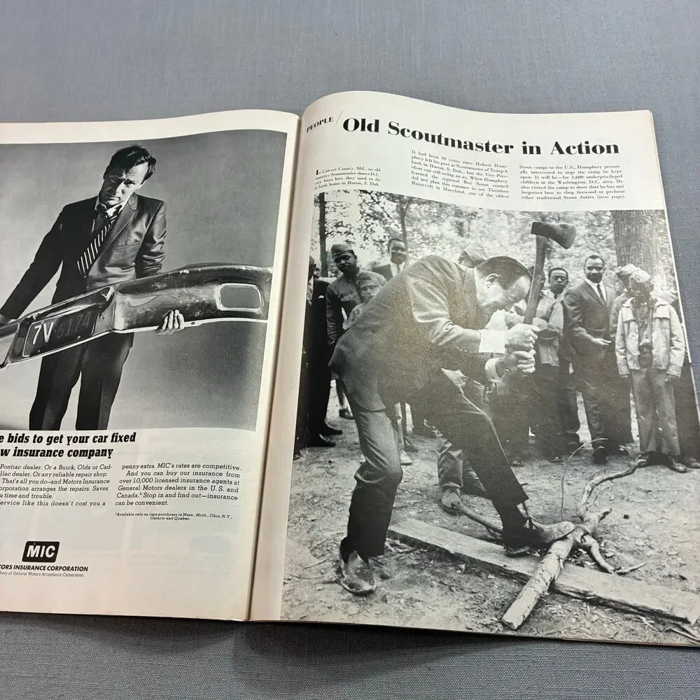 Vintage 1967 LIFE Magazine Six Day War Israel Gaza Israeli Onslaught See Descr
